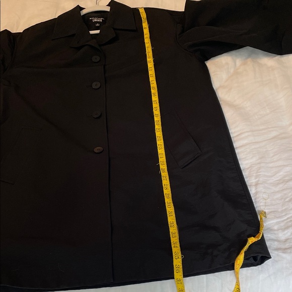 Emanuel Ungaro Classic Black Trench Coat